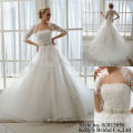 ball gown of heavy lace 2013 latest bridal wedding gowns